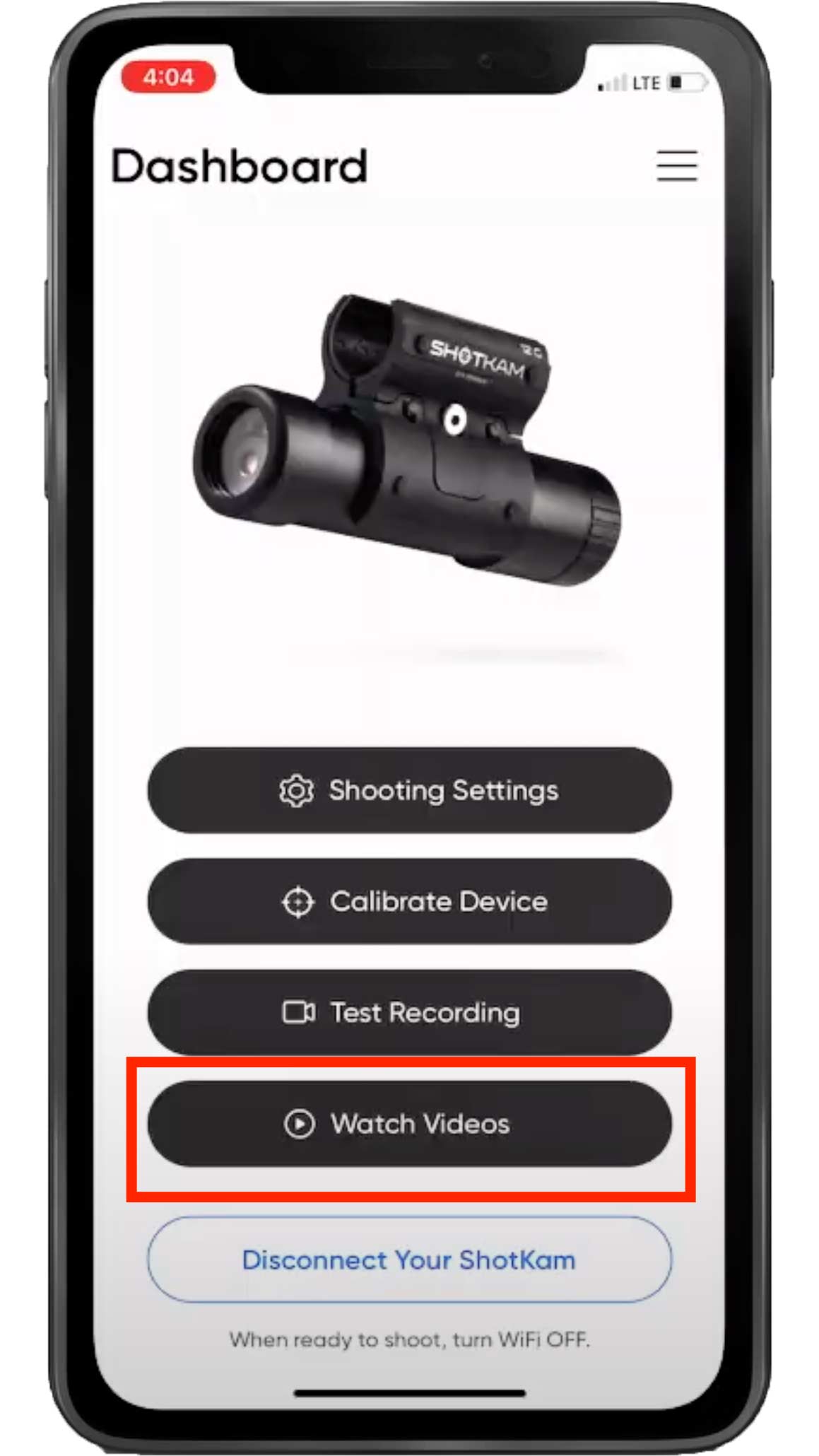 Titta på videor i appen